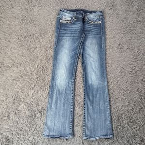 Vigoss Jeans The New York Boot Cut Women's 8 Medium Wash Stretch Denim